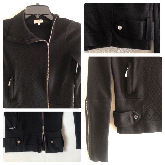 KAREN MILLEN ENGLAND BLACK JACKET/PREOWNED - Picture 10 of 17